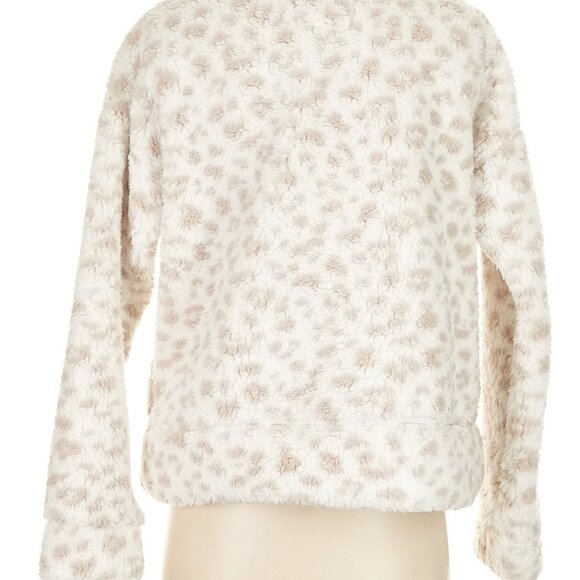 Light Leopard Print Pullover Sweater - Picture 2 of 2